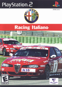 Alfa Romeo Racing Italiano Playstation 2 US box art